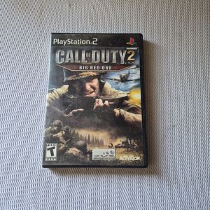 Call of Duty 2 Big Red One PS2 PlayStation 2 Activision